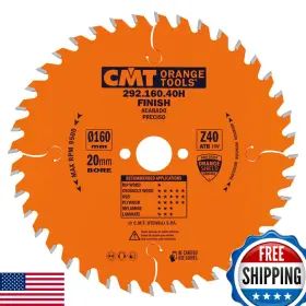 292.160.40h Cmt Orange Tools B00ev52luw Fine Cut-off Saw Blade 160mm 6-5/16-inch By 40