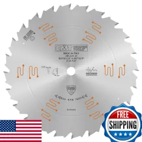 Cmt Orange Tools B07qypd17w 285.624.10 Chrome Ripping Blade 10 X T24 Flatsilver