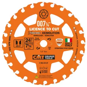 286.324.07-x10 Cmt Orange Tools B0bkqth4tx 7-1/4 Inch 24t Carbide Tipped Xtreme