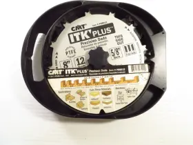 P08012 Cmt Itk Plus 8 Inch Dado Blade Set 12 Teeth Cut All Size 1/4 - 7/8 New