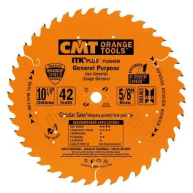 P10042w Cmt Itk Plus General Purpose Saw Blade Cutting Kit With 10-1/4 Inch X 42 Teet