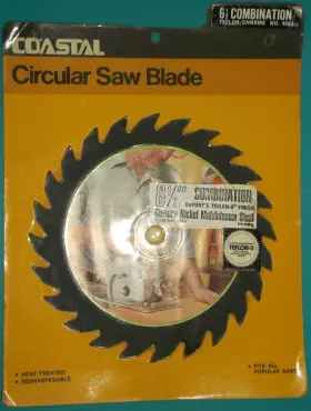 4689 Coastal Circular Saw Blade 6.5 Inch Item No Teflon Chrome Heat Treated New