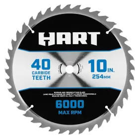 Hamsb11 Consumer Products Inc. 10-inch 40-teeth Saw Blade Carbide Teeth