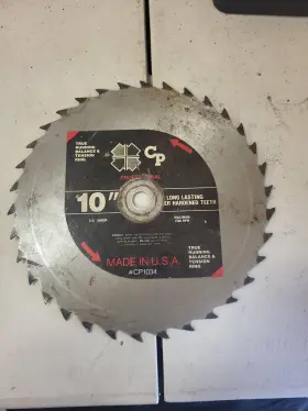 Cp1034 Cp Professional 10 Inch Saw Blade 5/8 Arbor Circular Wood Cutting Tool
