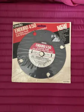12298 Cr Do Credo Enduro 7-7 1/4 Inch Combination Saw Blade #12298 4 Carbide Tipped Teeth