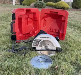 313.108340 Craftsman Circular Saw 7 1/4 Inch Model With Case