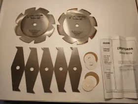 32177 Craftsman Vintage Sears Dado Set Model 8 - Inch Good Condition