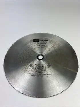 9-32446 Craftsman 32446 Sears Vintage Kromedge 10 Inch Saw Blade Plywood 200 Tooth Usa
