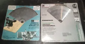 32434 Craftsman 32448 Two Vintage Sears/craftman Circular Saw Blades And