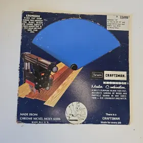 32598 Craftsman Vintage Sears Kromedge 10 Inch Madter Combination Blade Nos