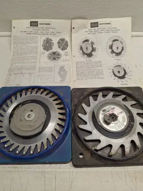 Craftsman 3262-3263 2 Carbide Tipped Adjustable Dados Blades 3262 And 3263