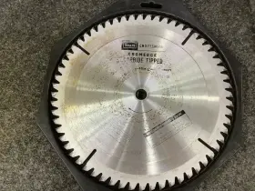 720-32428 Craftsman Vintage Kromedge Carbide Tipped 10 Inch 60 Tooth Saw Blade Model
