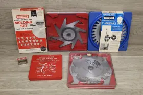 9-3200 Craftsman 3 7 Inch Dado Saw Blades And 2 Mounding Head Cutter Sets
