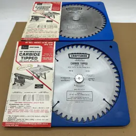 9-3250 Craftsman X2 1 New Used Sears Kromedge 48t Carbide Tipped 10 Inch Saw Blade