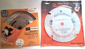 9-32534 Craftsman #9-32534 Sears Kromedge 7 1/4 Inch Ply-tooth Veneer Saw Blade 5/8 Arbor