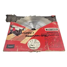 9-32667 Craftsman Kromedge Chisel Tooth 9 Inch Circular Saw Blade 28 5/8 No