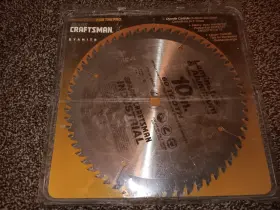 929213 Craftsman New Laminates And Aluminum Carbide Tipped Circular Saw Blade