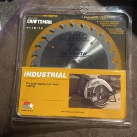 929218 Craftsman 7 Inch Fast Rip Saw Blade Dyanite Carbide Sears Usa Industrial