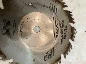 932165 Craftsman Circular Saw Blade 6 3/4 In 52t Steel For Wood