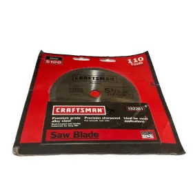 926808 Craftsman 932261 Steel S100 8 1/4 Inch Saw Blade 100 Tooth Fast Cut #926808 Cross Cut/ply