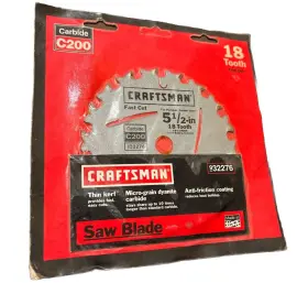 932276 Craftsman 5 Steel Circular 18 Tooth Saw Blade 5-1/2 Inch Nos -