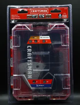 Cmao516 Craftsman 16-piece General Purpose Oscillating Blade Set With Case