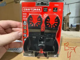 Cmao552 Craftsman New Lot Of 5 - Multi Materials Oscillating Multi-tool Blade 3