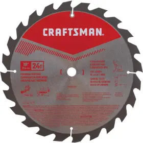 Cmas21024 Craftsman 10 Inch D X 5/8 S Carbide Tipped Framing Blade 24 Teeth 1 - Total