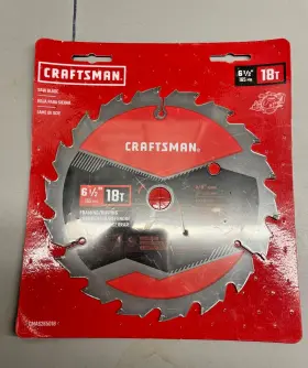 Cmas265018 Craftsman Carbide Circular Saw Blade 6 1/2 Inch 18t Framing