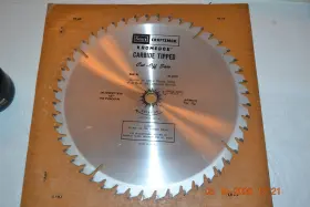 Craftsman Uts21048 Sears Kromedge Carbide Tipped Cut-off Saw Blade 12 Inch X 40t 5/8-3/4b