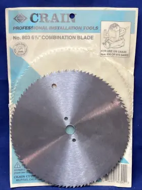 Crain 734995803000 New Genuine No. 803 6-1/2 Inch Combination Steel Blade