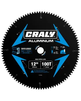 C12100al Craly 12 Inch 100 Teeth Aluminum And Non-ferrous Metal Cutting Circular Saw B