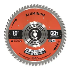 Csbak-1060 Crescent Apex Circular Saw Blade 10ftft X 60 Tooth Thick Aluminum