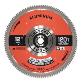 Csban-12120 Crescent Apex Circular Saw Blade 12ftft X 120 Tooth Thin Aluminum