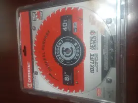 Csbgn-840 Crescent 8-1/2 Inch X 40-tooth General Purpose Circular Saw Blade