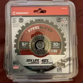 Csbmm-530 Crescent Steelslicer 5-3/8 Inch X 30-tooth Medium Metal Circular Saw Blade