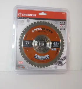 Csbmm-748 Crescent 7-1/4 Inch X 48-tooth Steelslicer Metal Circular Saw Blade