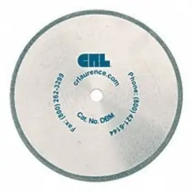 Crl 550736156003 5-3/8 Inch Plated Diamond Saw Blade Medium 100 Grit - 10mm Arbor