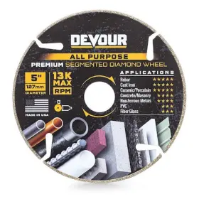 Nt050ap Devour 5 Inch Premium Diamond All Purpose