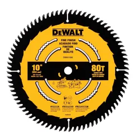 Dwa11080 Dewalt 088591174058 Table Saw Blade 10 Inch 80 Tooth Fine Finish Ultra Sharp Carbide