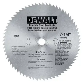 Dewalt 313034952970 7-1/4 Inch 68-teeth Steel Non-ferrous Saw Blade