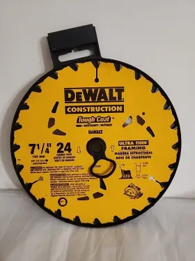 Dw3599 Dewalt 3599 Tough Coat Ultra Thin Framing 7 1/4 Inch 24 Carbide