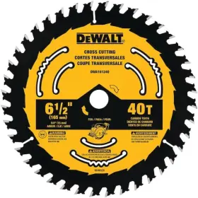 Dewalt 885911574440 6-1/2 Inch 40-tooth Circular Saw Blade