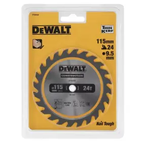 Dewalt Dt20420 - Tct Construction Circular Saw Blade 115 X 9.5mm 24t New
