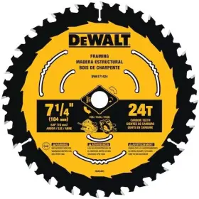 Dw171424 Dewalt J - 7-1/4 Inch X 24t Framing Circular Saw Blade
