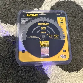 Dw31740 Dewalt 7-1/4 Composite Decking Circular Saw Blade 40t Carbide