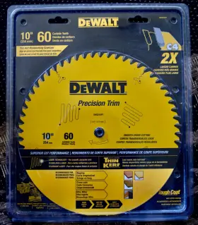 Dw3215pt Dewalt New 10 Inch 60 T Circular Saw Blade Carbide Free Shipping