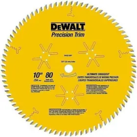 Dw3218pt Dewalt 10 Inch Precision Trim 80 Tooth Saw Blade