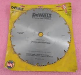 Dw-3381 Dewalt Dw3381 12 Inch Hollow Ground Planer Industrial Steel Saw Blade