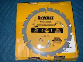Dewalt Dw3591b10 Carbide Circular Saw Blade Set 10-pack 7 1/4 Inch 18t Nail Chn Dw3191b10